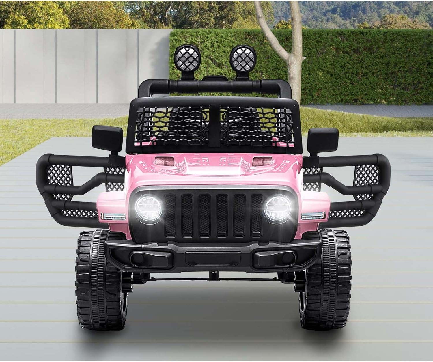 Mazam Kids Ride on Car with 12V Battery Twin Motors and Remote Control Suitable for 3-6 Years Pink image number 6