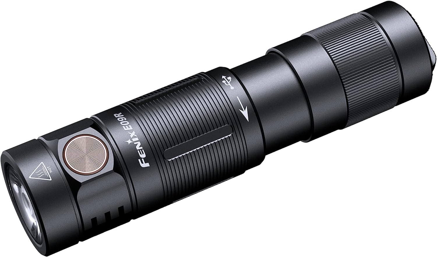 Fenix E09R up to 600 Lumen USB-C Rechargeable Torch with up to 124M Beam & up to 70Hr Runtime&ndash;Ip68 Waterproof Mini Pocket Led Torch with 4 Brightness Levels for Camping, Walking or Reading image number 3