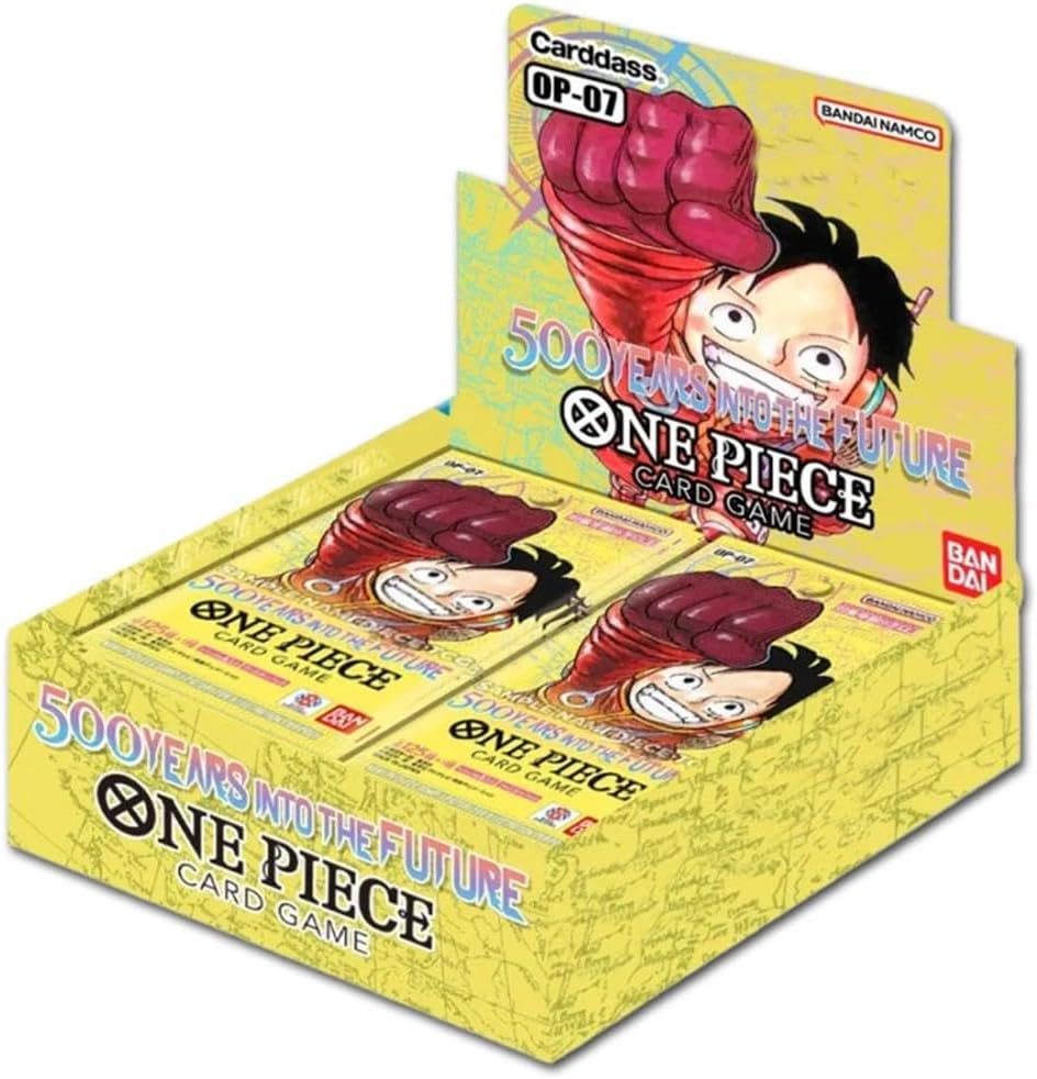 Bandai One Piece 500 Years in the Future Card Game with Booster Display Box