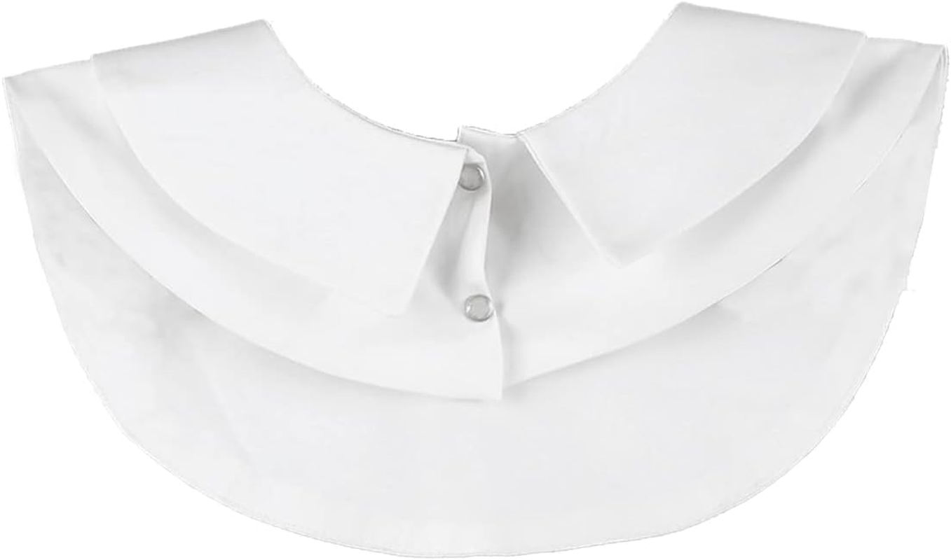 2 Pieces Fake Collars Detachable Collars for Women Girls image number 2