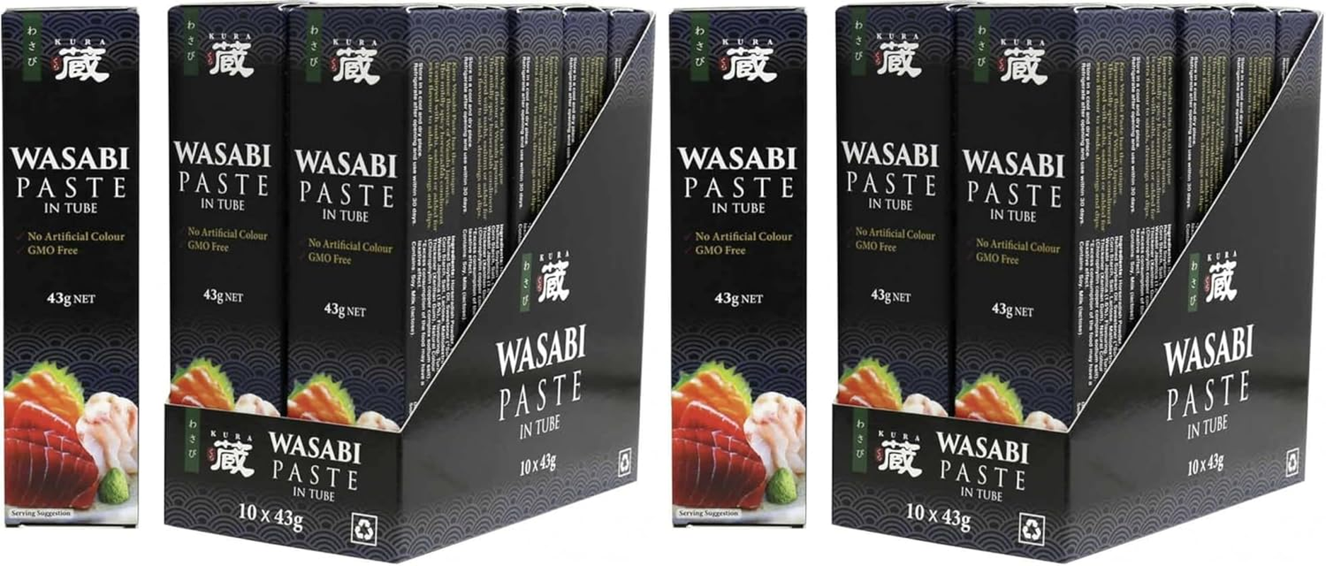 Kura Wasabi Paste, 43 G