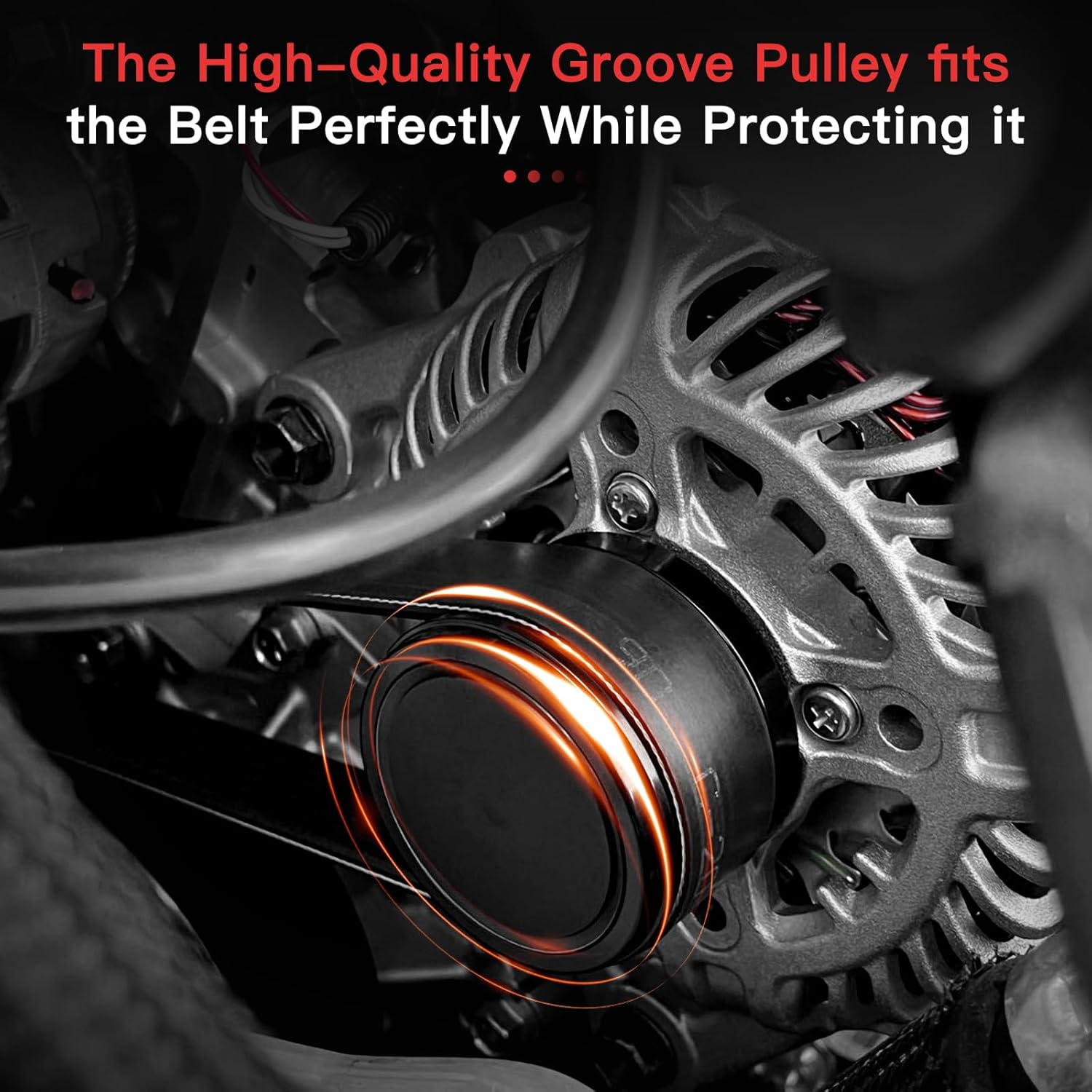 New 160Amp V6 3.7L Alternator Fit 2010 2011 2012 for Jeep Liberty Alternator Replacement 2010 2011 for Dodge Nitro Alternator Compatible OEM Alternator Replacement# 11504 421000-0780 11240 image number 3