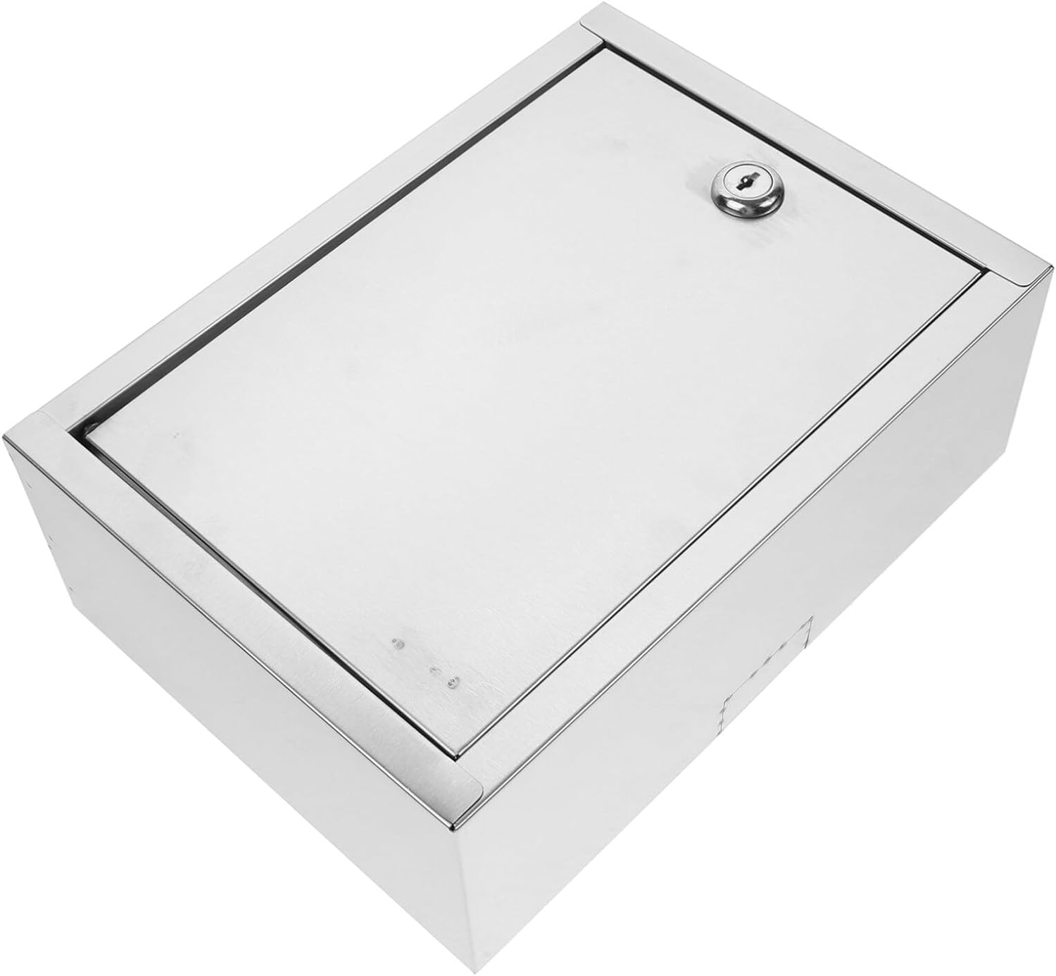 Milisten Wall-Mounted Box with Box Multi-Use Secure Storage and Mails and Sturdy Outdoor