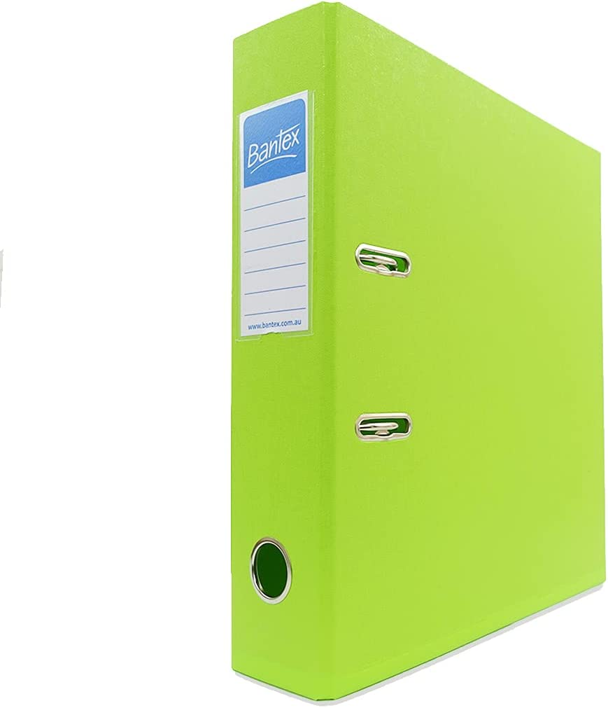 Bantex, Fruits Lever Arch File, PVC, A4, 70Mm, Lime [Item No. 100851509] image number 3