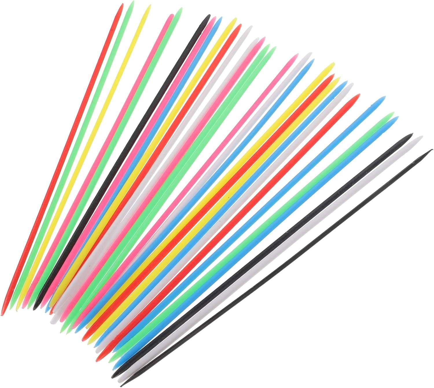 TOYANDONA 90Pcs Pick up Sticks Game Colorful Pick up Sticks Vintage Fine Motor Skill Game Toy for Kids Children Toddlers Family image number 4