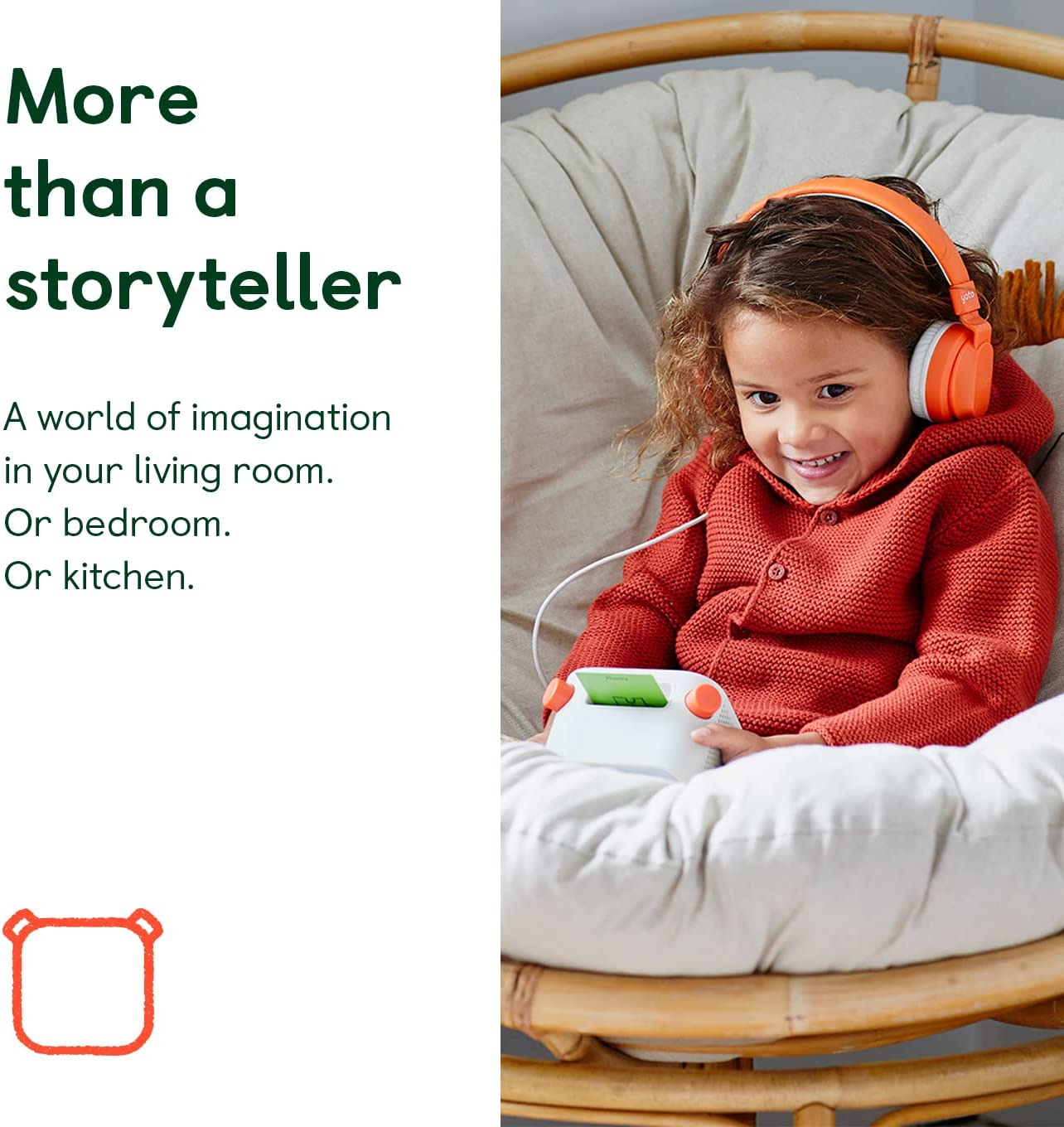 Yoto the Mog Collection &ndash; Kids Audiobook Card for Use with Player & Mini All-In-1 Audio Player, Educational Screen-Free Listening with Fun Adventurous Stories for Playtime Bedtime Travel, Ages 2+ image number 2