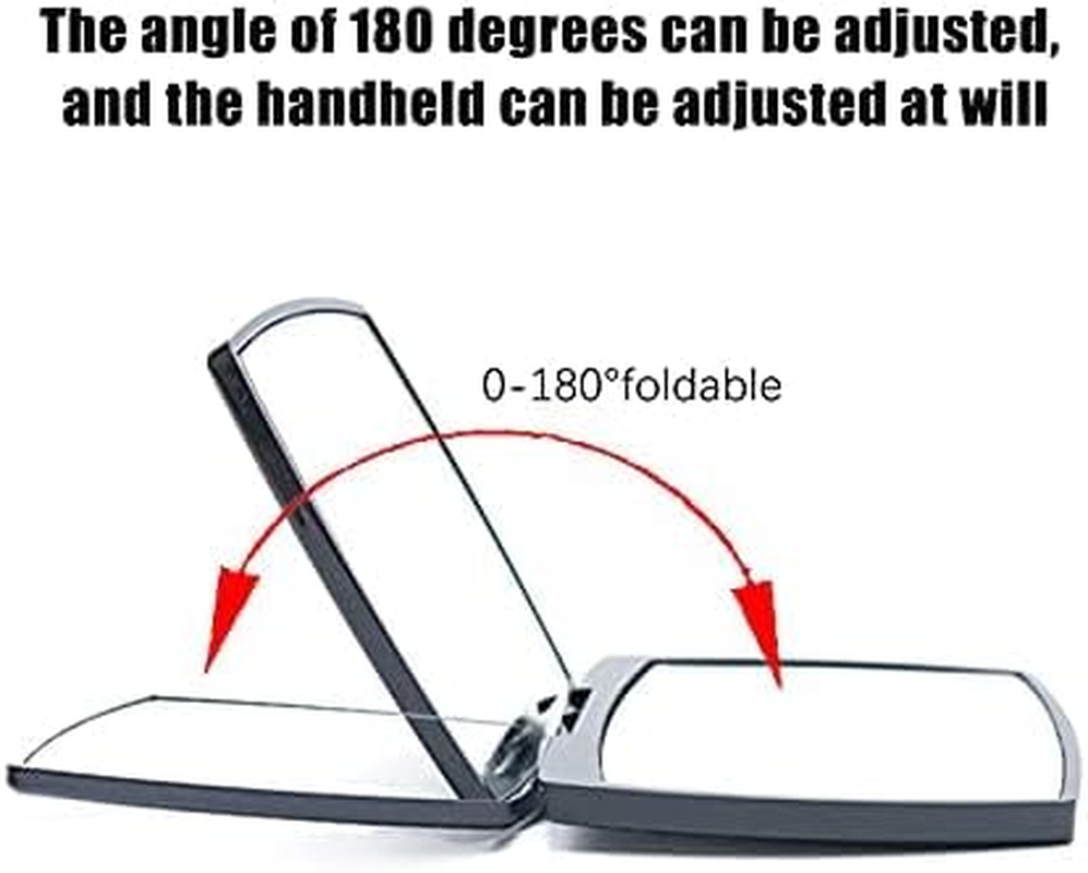 Fashion Compact Vanity Mirror for Women, Elegant Small Compact Mirror 2 X 1 X Magnification,Double Sided Folding Travel Makeup Mirror,Perfect for Purse, Pocket Mirror for Gift image number 1