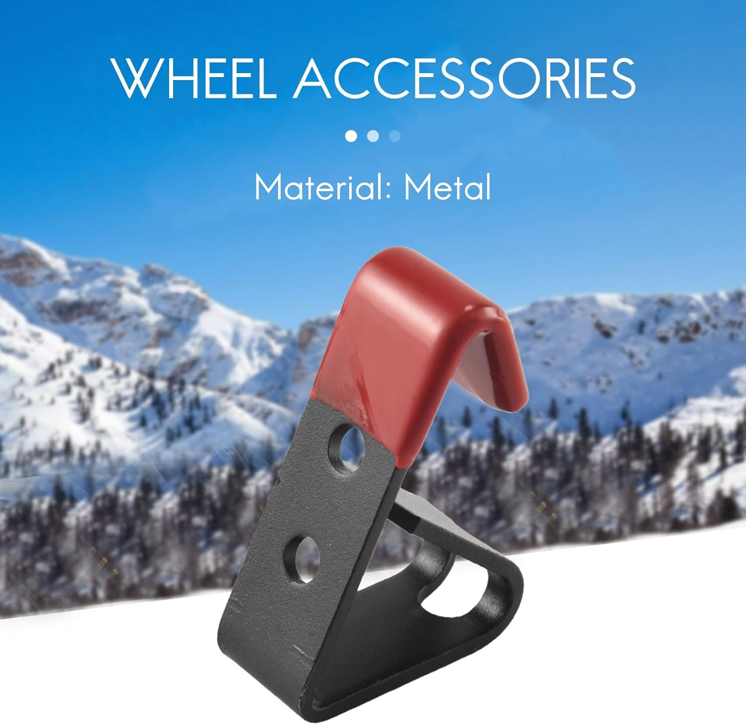 12 Pcs Tire Wheel Rim Hub Hanging Metal Hook Metal Holder Shop Display Stand Rack Wall Mounted Racing Hook image number 6