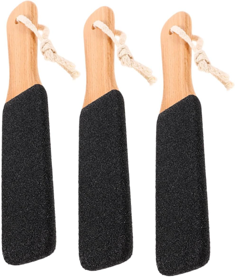 3Pcs Foot File Hard Skin Remover Pumice Foot Scrubber Exfoliator for Dead Skin Pedicure Tools