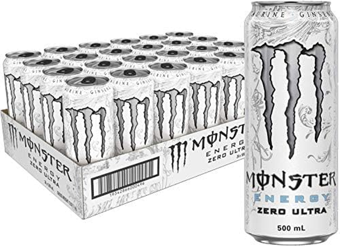 Monster Ultra Zero 24Pk and Monster Ultra Paradise Green 24Pk