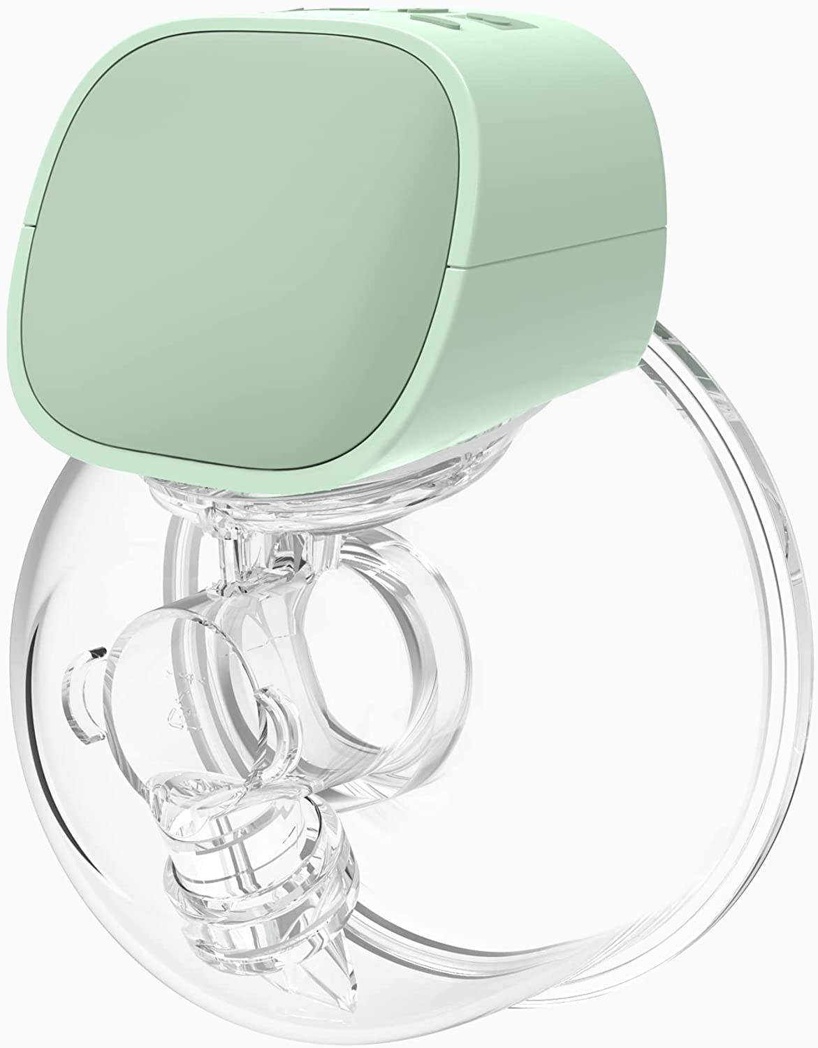 QIUXQIU Wearable Breast Pumps Electric Hands-Free Breast Milk Extractor Portable Spill-Proof Ultra-Quiet Pain Free Breastpump with 2 Mode & 5 Levels USB Rechargeable Battery Breast Milk Pump (Pink)