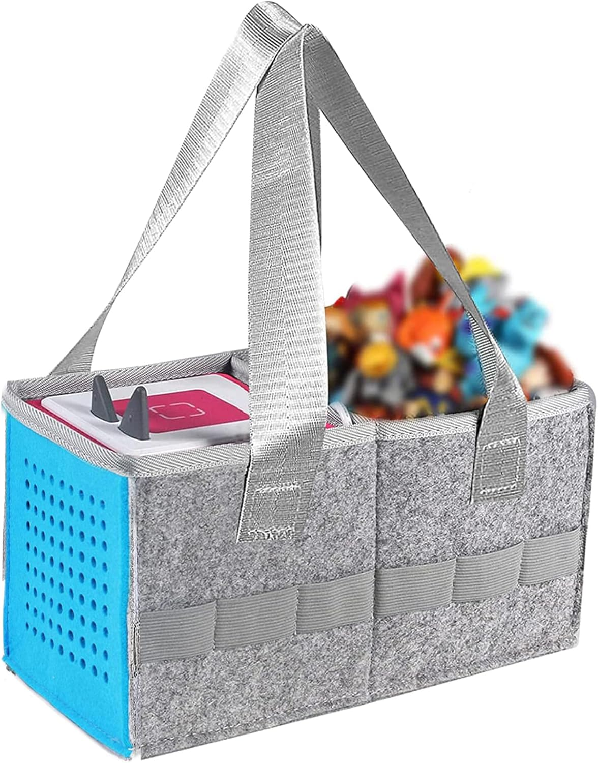 Carry Bag for Toniebox Audio Player Starter Set,Felt Organizer Case for Tonie Starter Set Storage Bag