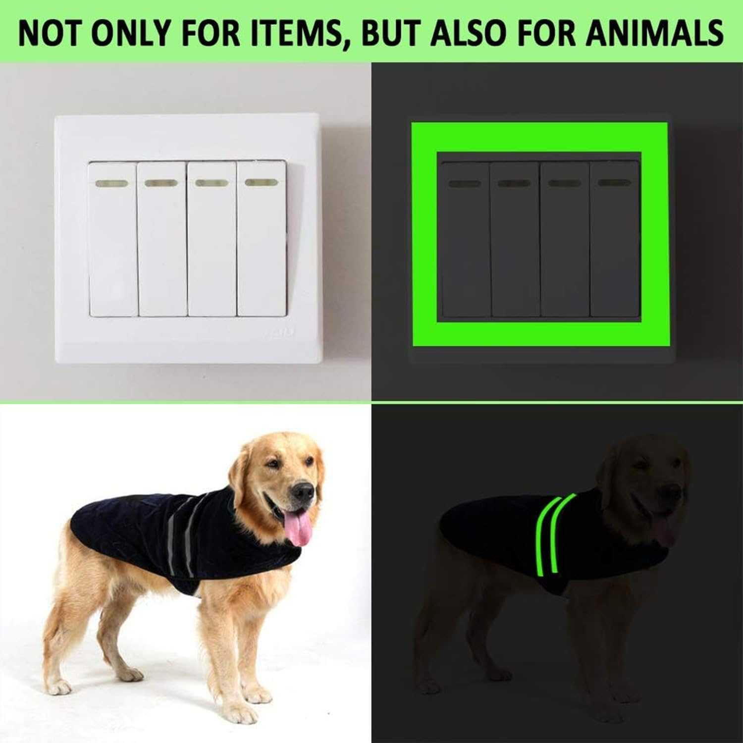 Glow in the Dark Tape, Waterproof Glow Tape Glow in the Dark, Luminous Tape, Fluorescent Tape, Glow in Dark Duct Tape, Glow Tape for Stage Stair Outdoor (20Mmx10M) image number 3