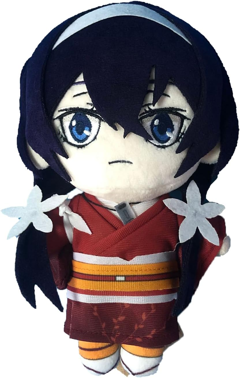 Kunikida Doppo Plush Doll Anime Plush Animal Soft Cartoon Figure BSD Toys Cushions Pillows Gifts 7.8 Inches - Fyodor&middot;D-Black image number 3