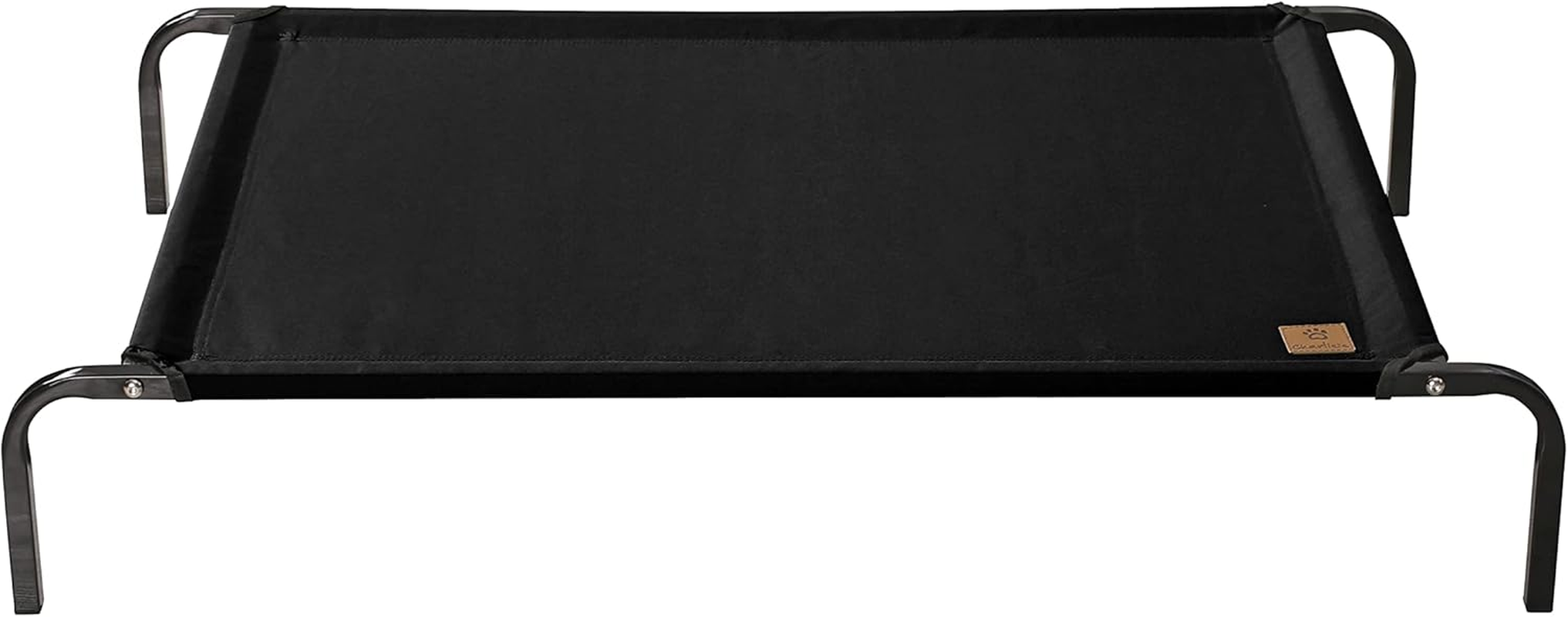 Charlie'S Heavy Duty Breathable Easy-To-Assemble Scratch-Resistant Elevated Trampoline Hammock PET Bed Dog Cat Summer Cool Cot - Grey Extra Large