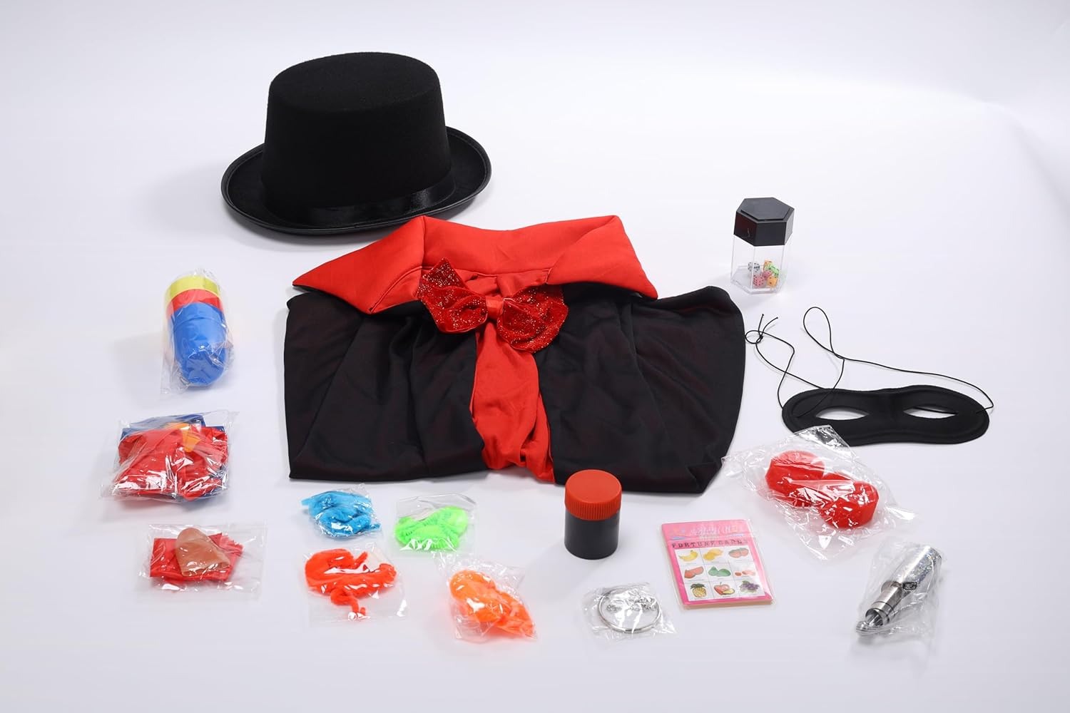Skirfy Magic Kit,Magician Costume for Pretend Play, Magic Tricks for Kids Age 6-8, Magic Set for Beginners Boys Girls Birthday Gift 6 7 8 9 10 11 12 image number 6