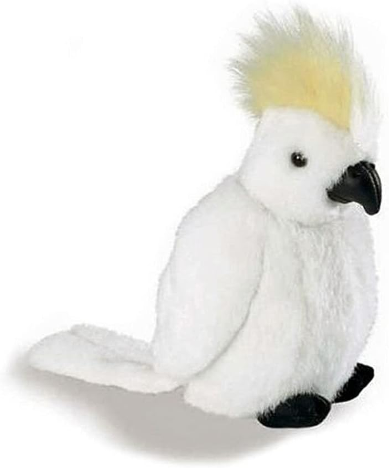 Wild Republic Sulphur Crested Cockatoo Plush with Authentic Bird Calls, Stuffed Animal, Plush Toy, Australian Birds, Birds with Sound, 6 Inches
