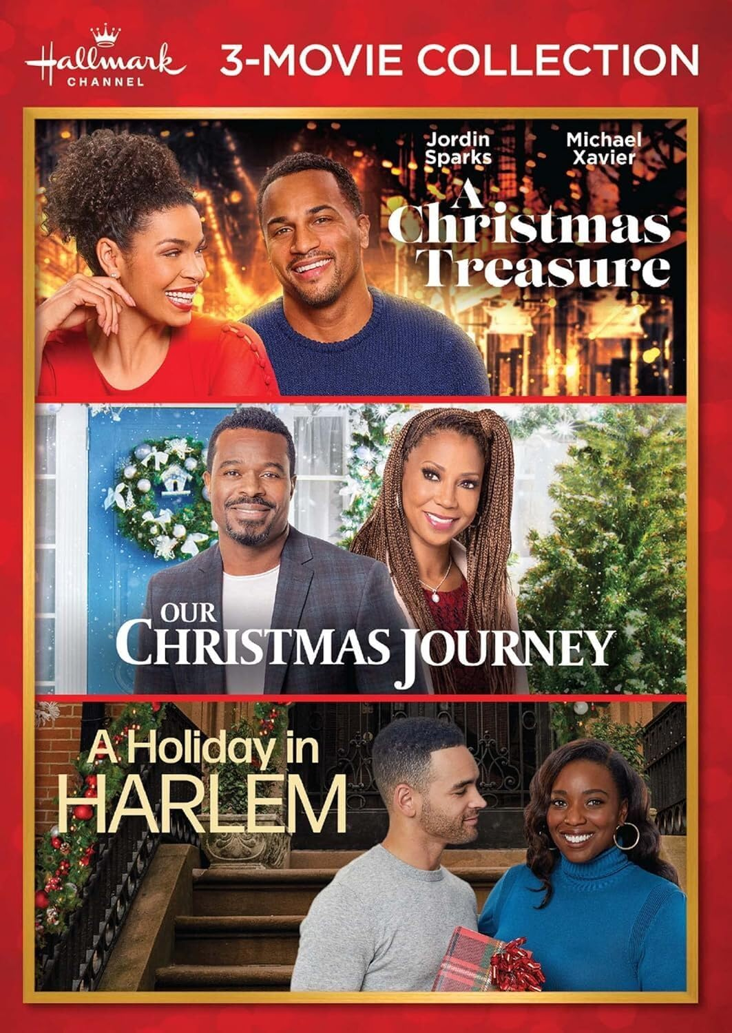 Hallmark 3-Movie Collection: a Christmas Treasure, Our Christmas Journey & a Holiday in Harlem [Region Free] image number 2