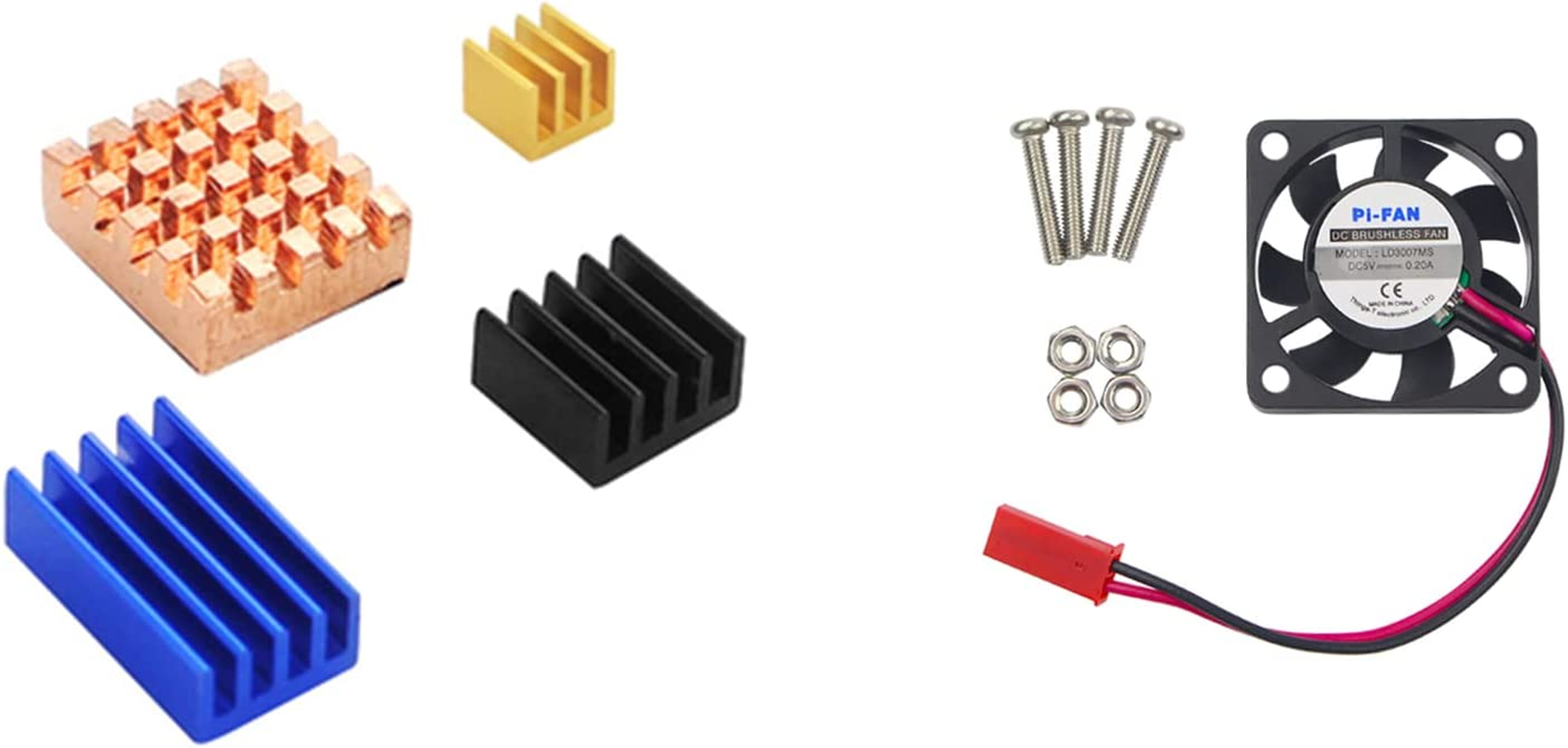 DIGISHUO Raspberry Pi 4B Model B 2/4/8GB RAM DIY Kit Case Fan SD Card Micro-Sd HDMI (4G Module 8 in 1 Kit) image number 6