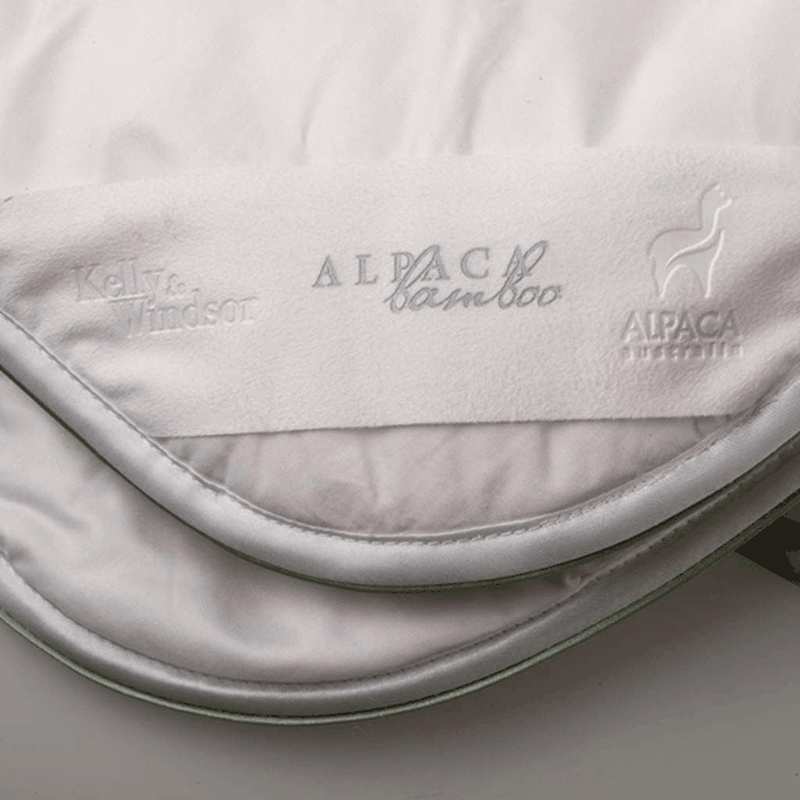 Kelly & Windsor Alpaca Bamboo His and Hers Quilt, Super King image number 1