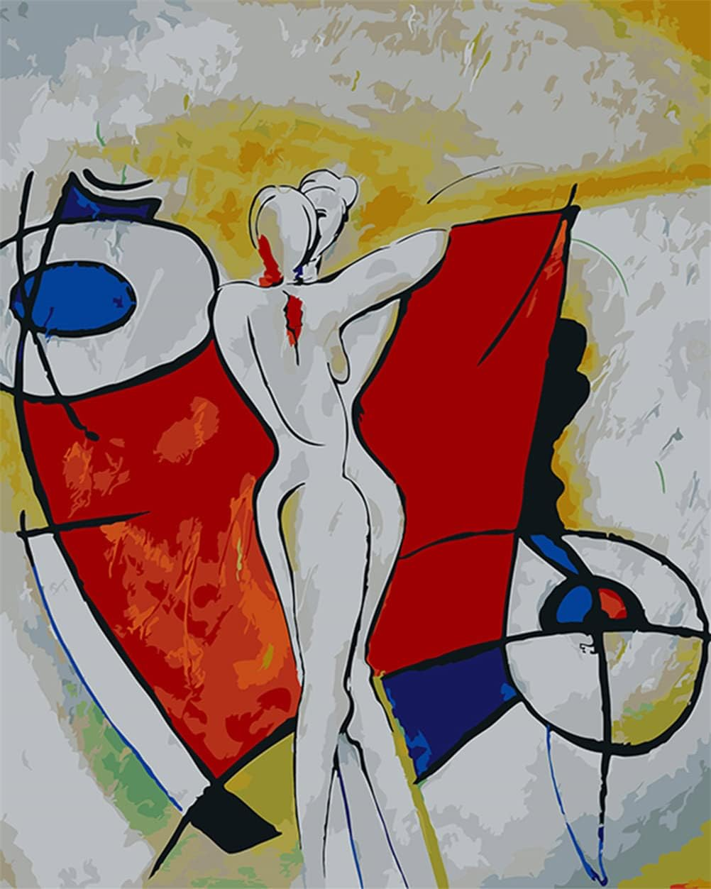 Meecaa Paint by Numbers Titanic Ferry Iceberg Romantic Kit for Adults Beginners DIY Oil Painting 16 X 20 Inches (Titanic, Frameless) image number 2