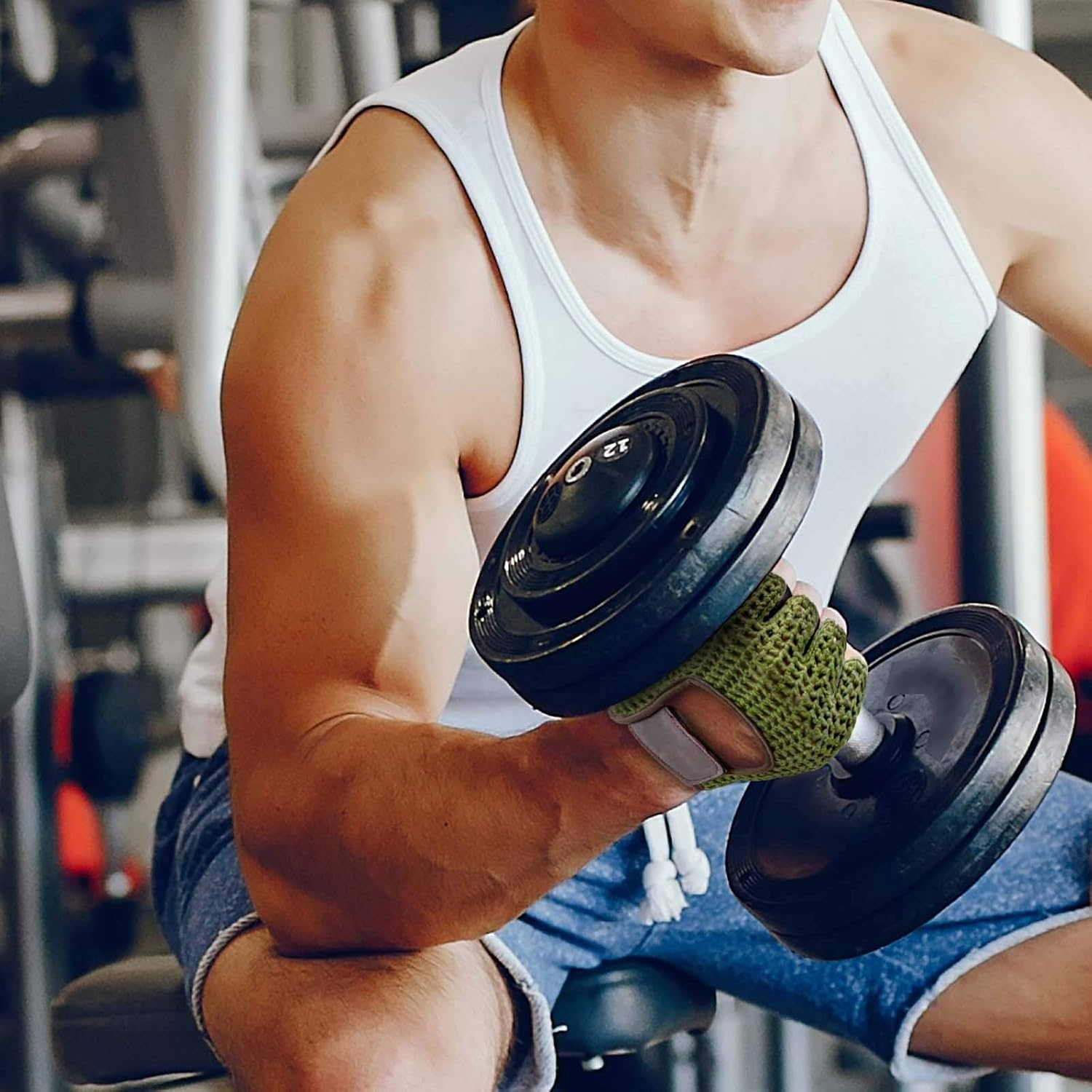 Adapter Universe Driver'S Gloves Retro Vintage Leather Fingerless Driving Gloves Bicycle image number 5