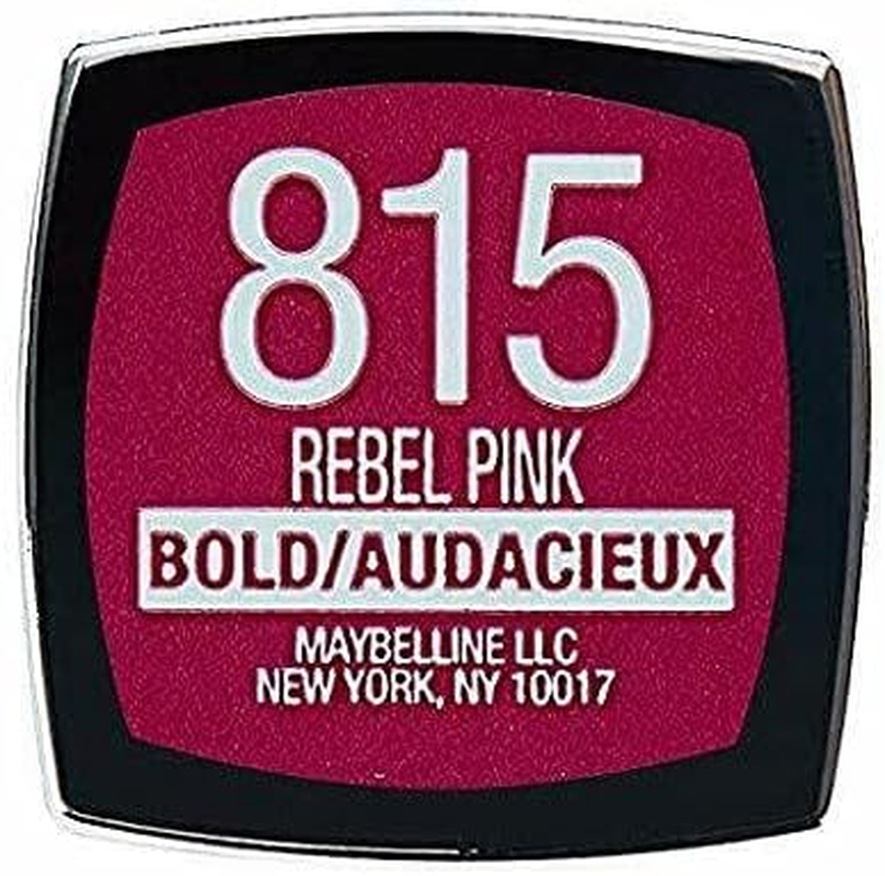 Maybelline New York Color Sensational the Loaded Bolds Lipstick, Rebel Pink, 0.15 Ounce image number 7