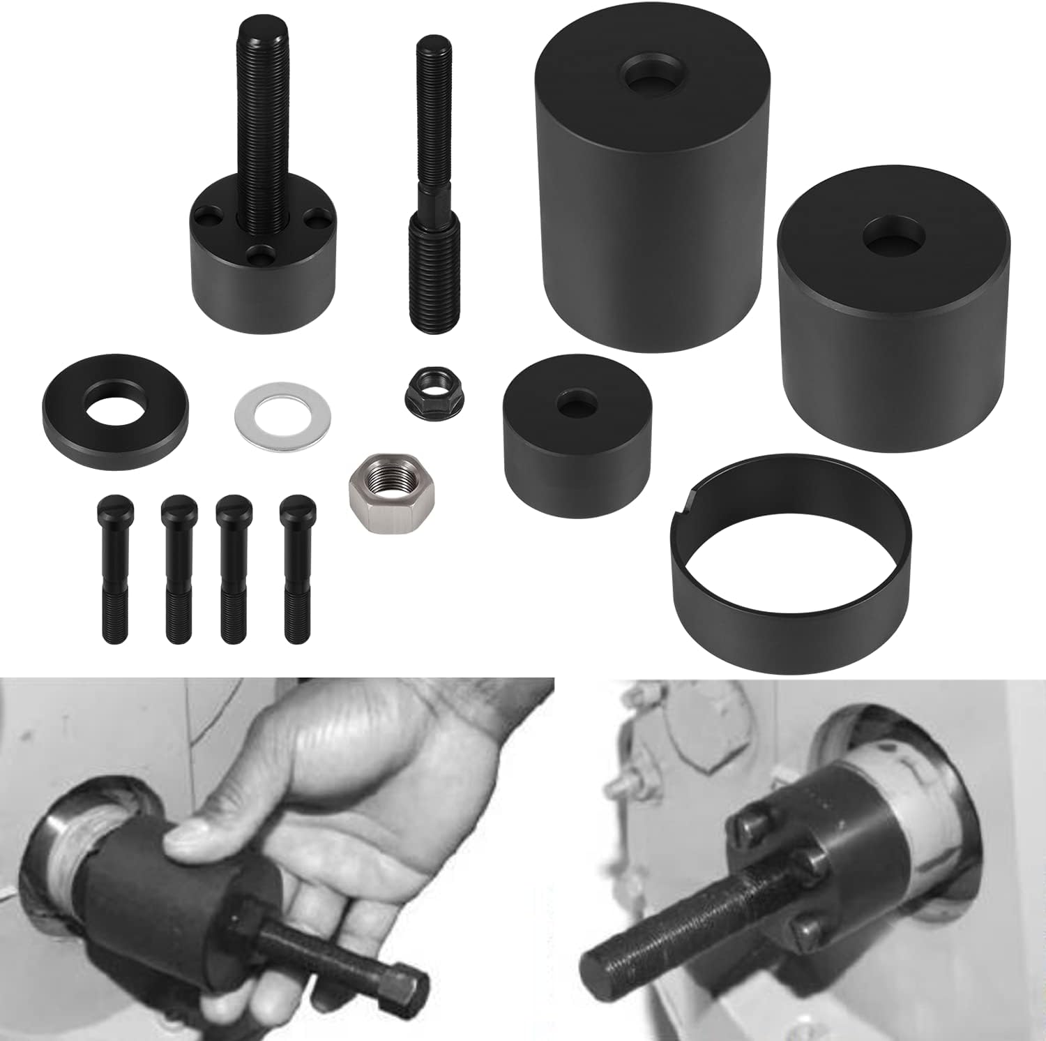 Camoo Crankshaft Gear & Front Crank Seal Installer Fit for John Deere 1039, 4045, 6059 and 6068 Engines Alternative JDG954B image number 3