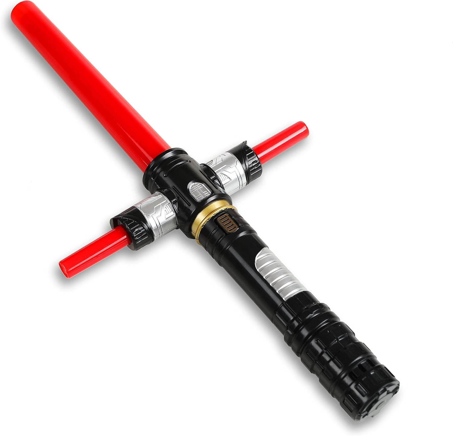 Mewdumewdu Light up Saber with Electronic Lights and Sound Effect for Kids and Adults, Red LED Retractable Force FX Saber Sword as Party, Holiday, Birthday Gift image number 2