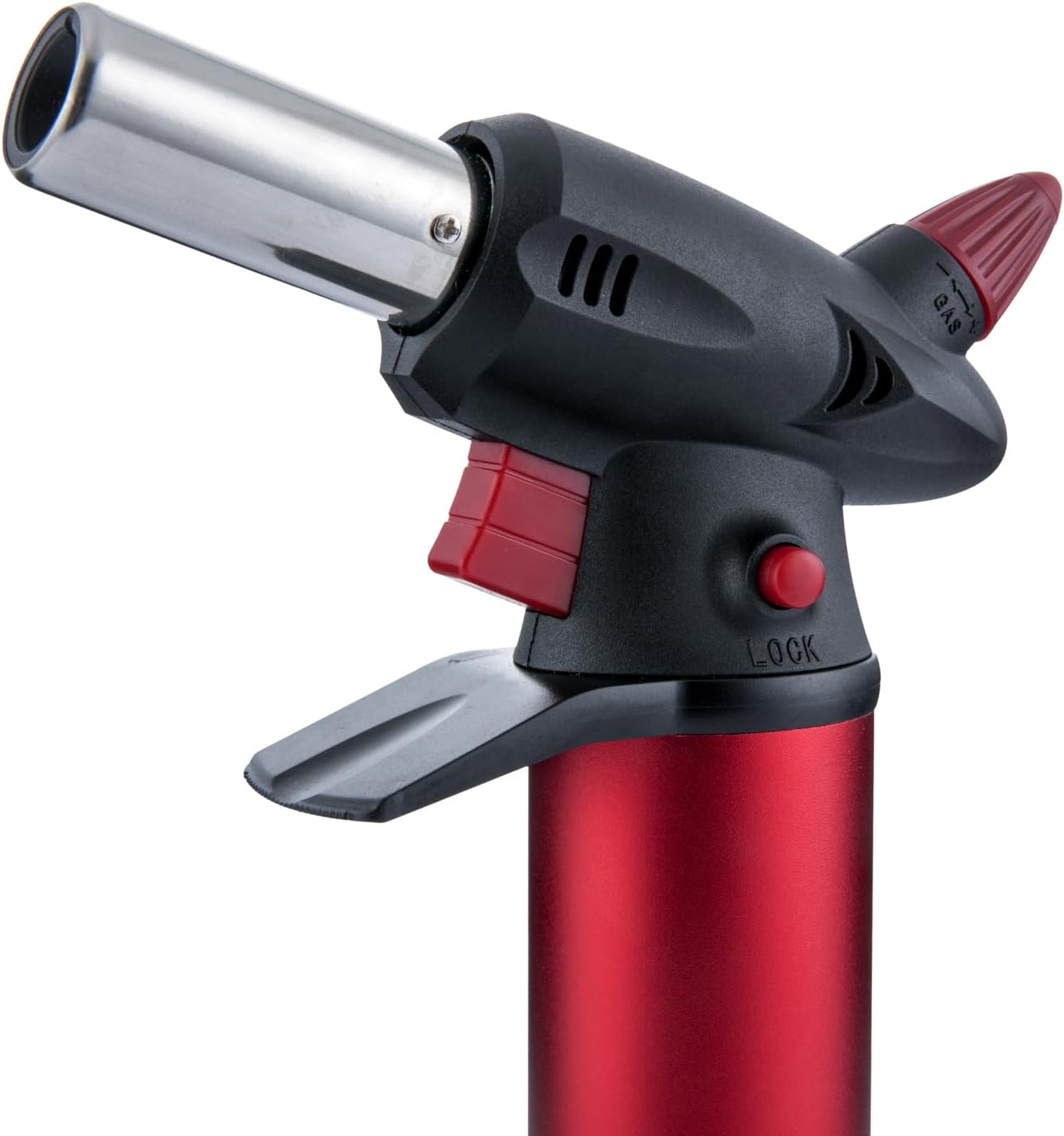 Pro - Professional Butane Blow Torch - High-Temperature Jet Lighter with Adjustable Flame, Piezo Ignition, Refillable, Child Safety Lock, Ideal for Cooking, BBQ, and Home Use image number 5