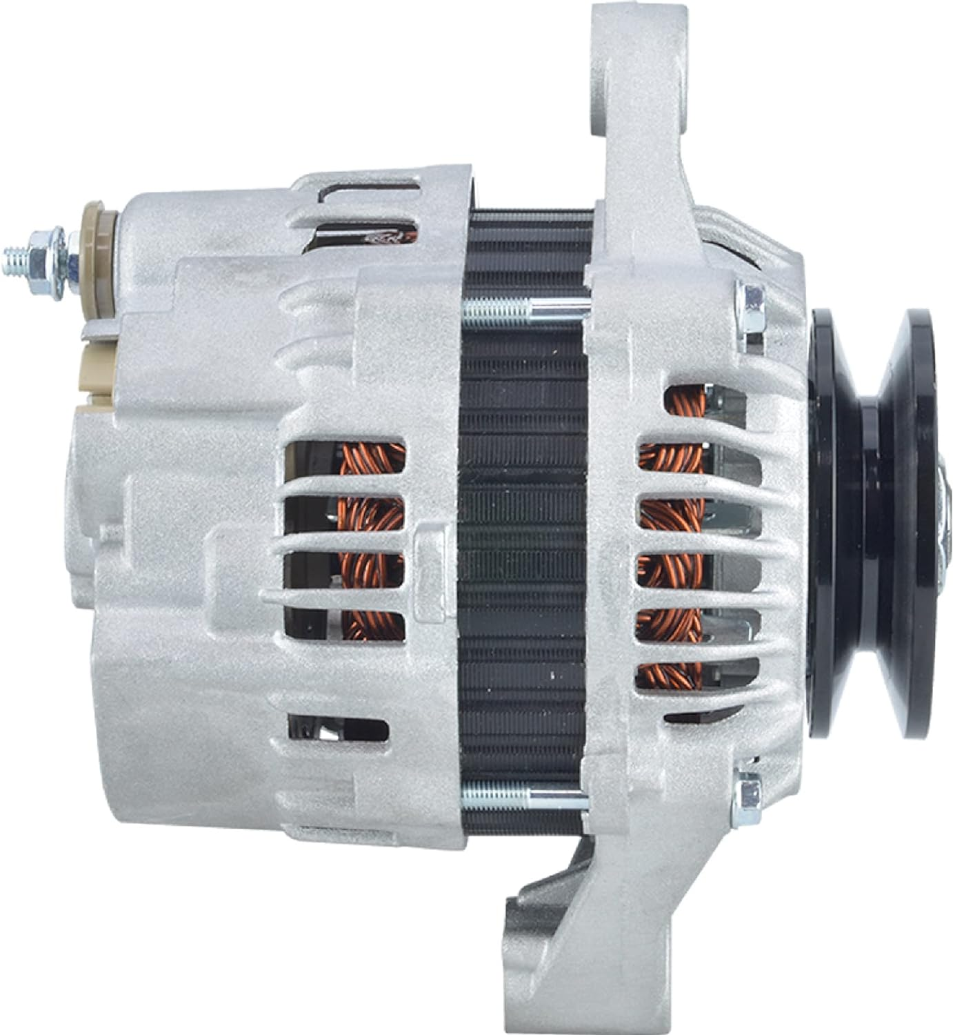 New Alternator Compatible With/Replacement for Kubota M7040F, M7040DT, M7040HD image number 2