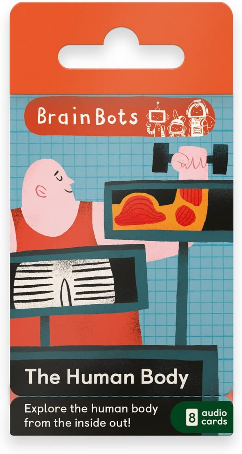 Yoto Brainbots: the Human Body &ndash; 8 Kids Audio Cards for Use with Yoto Player & Mini All-In-1 Audio Player, Educational Screen-Free Listening, Fun Stories for Learning with Interactive Quizzes, Ages 6+ image number 3