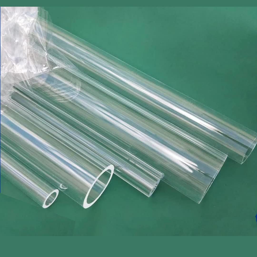Acbbmns 5Pcs Acrylic Clear Plastic Tube round Pipe 45Mm OD 2Mm Wall 250Mm Length image number 4