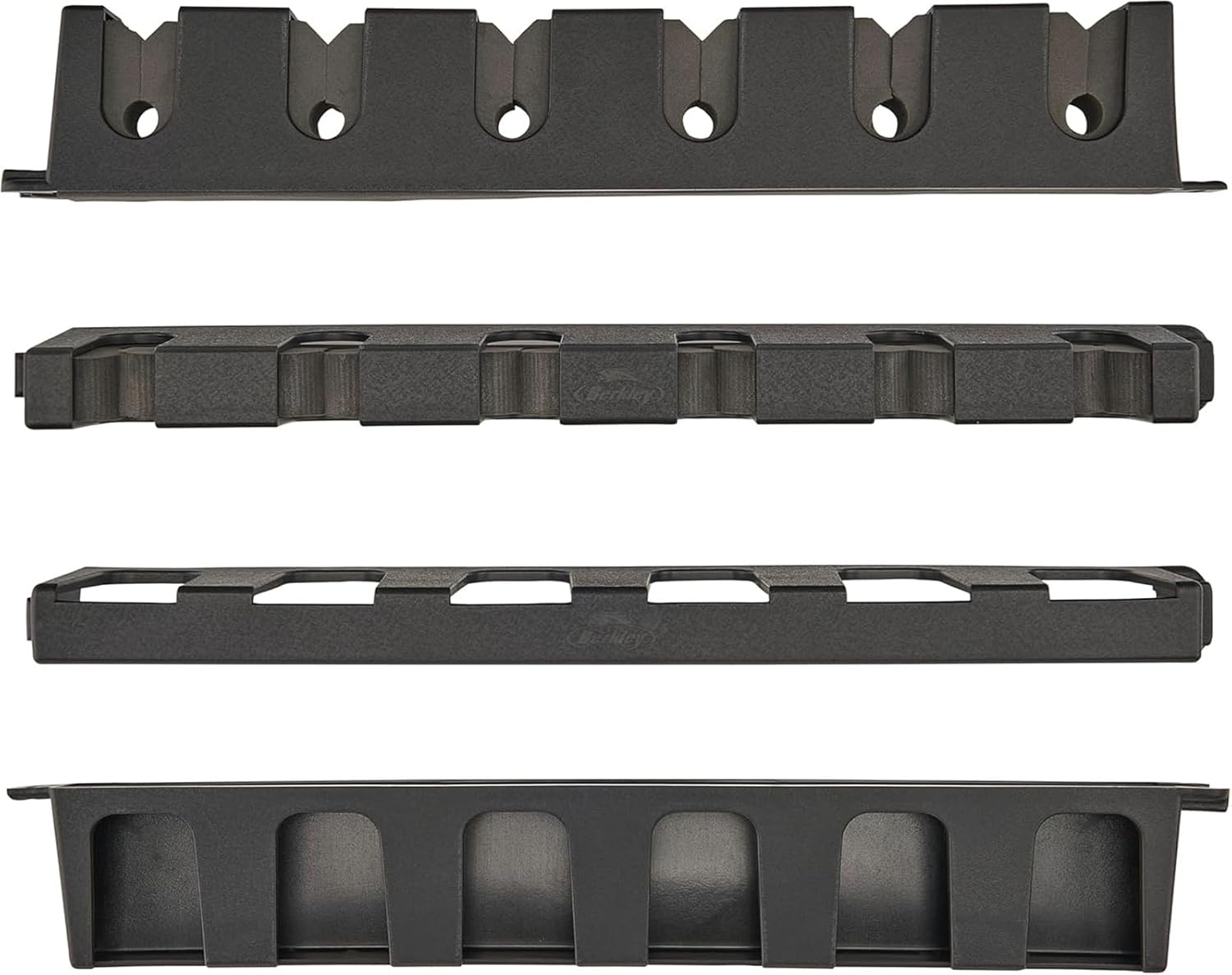 Vertical Fishing Rod Holders Wall-Mounted Fishing Rod Racks & Rod Holders | Rod Management Storage Compact Fishing Rod Rack Holds up to 6 Rods image number 1