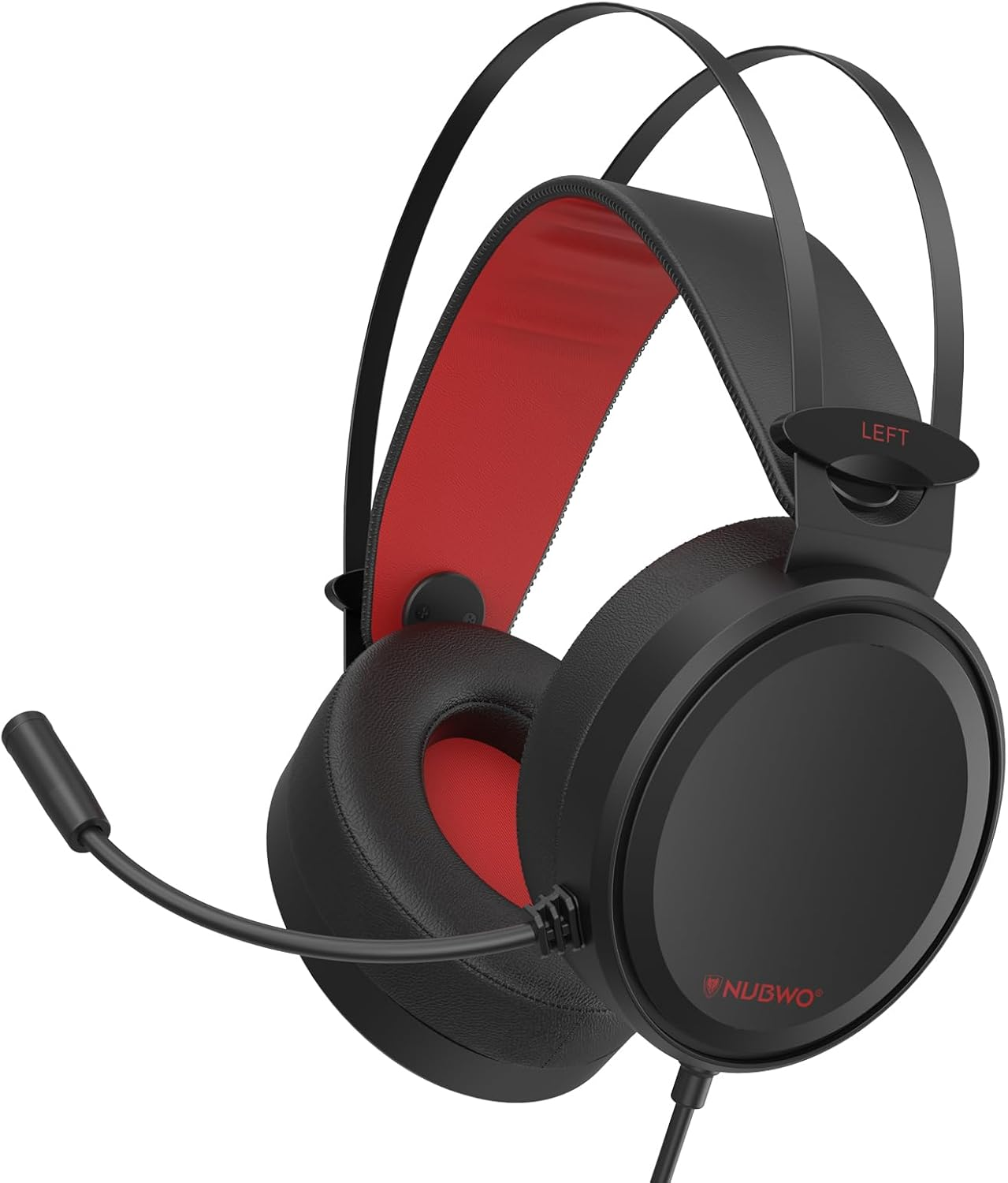 NUBWO Gaming Headsets PS4 N7 Stereo Xbox One Headset Wired PC Gaming Headphones with Noise Canceling Mic, over Ear Gaming Headphones for Pc/Mac/Ps4/Xbox 1/Nintendo Switch/Mobile-Black