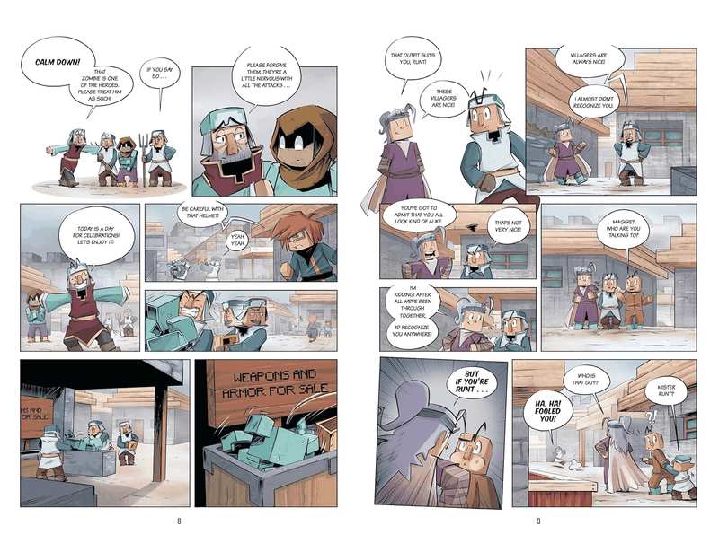 Diary of an 8-Bit Warrior Graphic Novel: Another World (Volume 3) image number 6