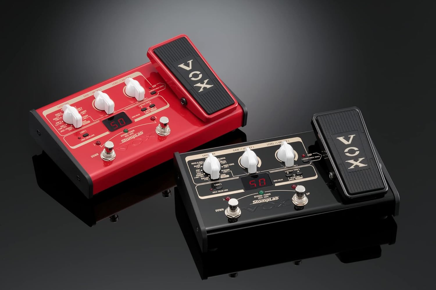 VOX Stomplab 2B Multi-Effects Modeling Pedal with Expression for Bass Guitar image number 4