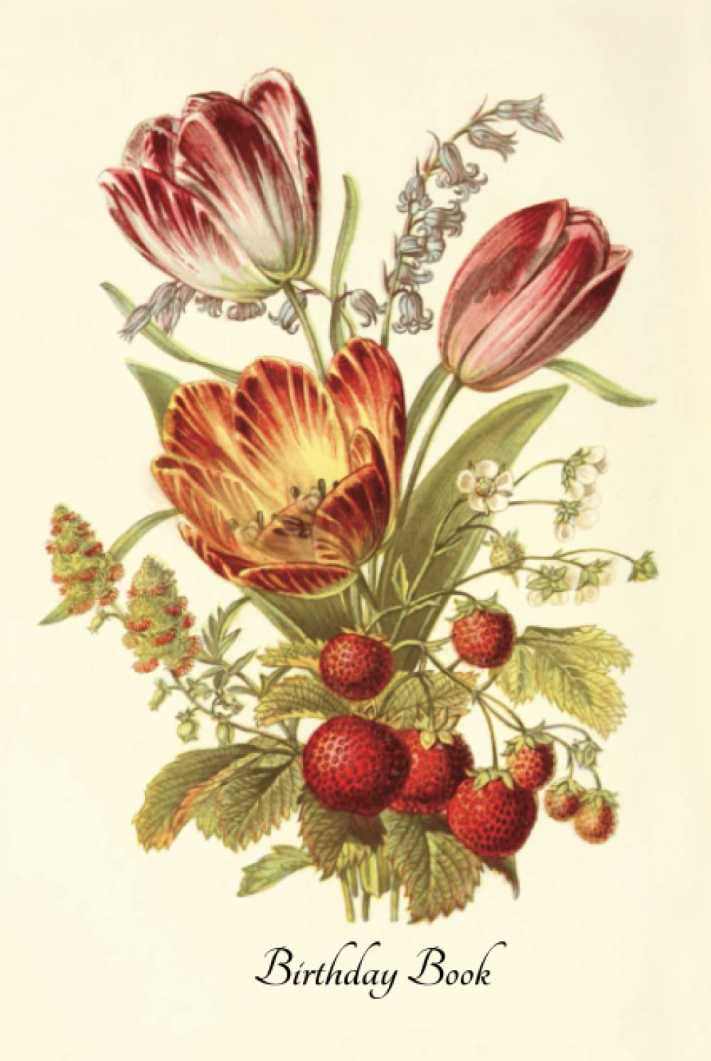 Birthday Book: a Vintage Floral Record Book for Birthdays, Anniversaries, and Special Dates (Tulips)
