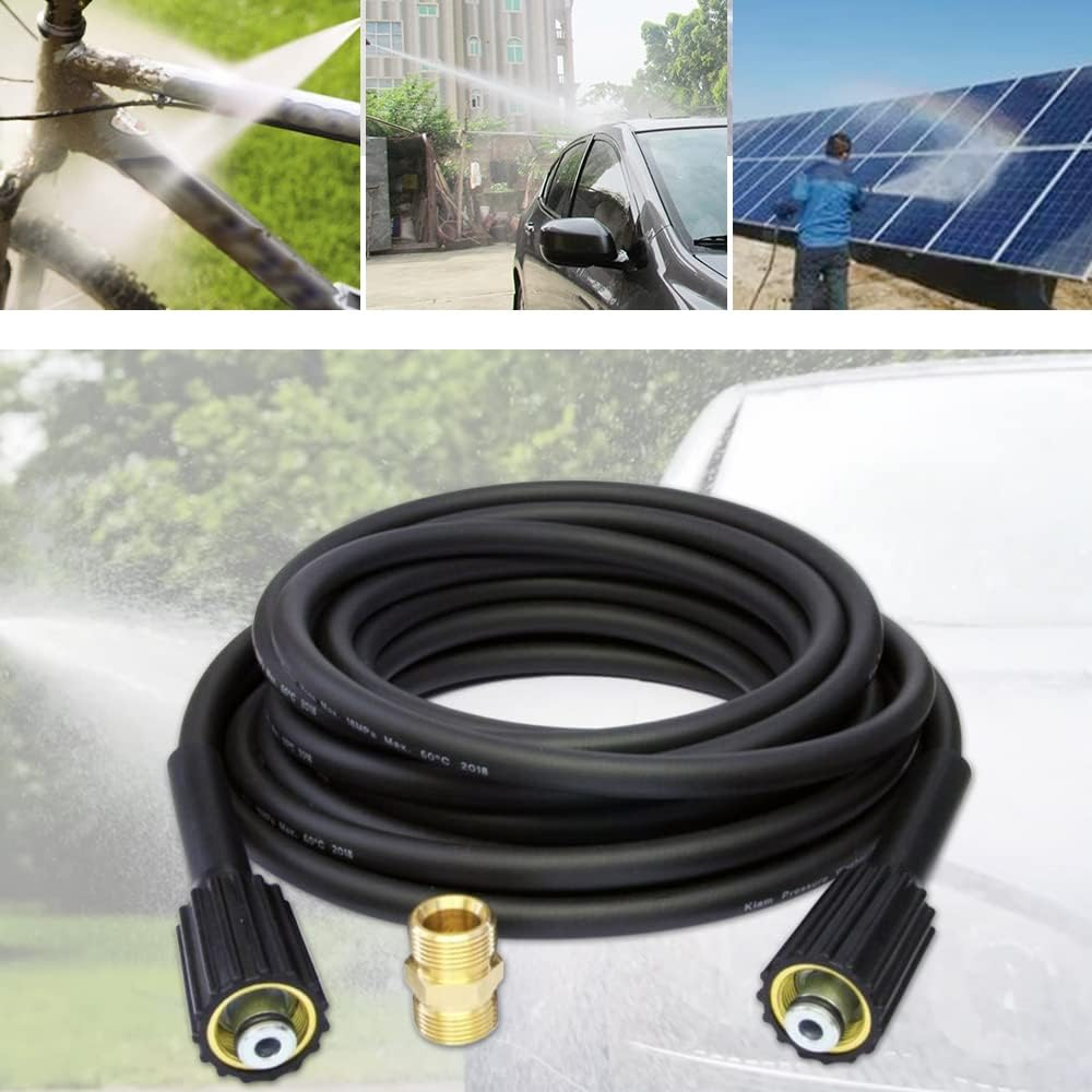 Jet Ejector, Eacam 10M Extension Hose K Series High Pressure Washer Hose M22 Connector Female to Male image number 5