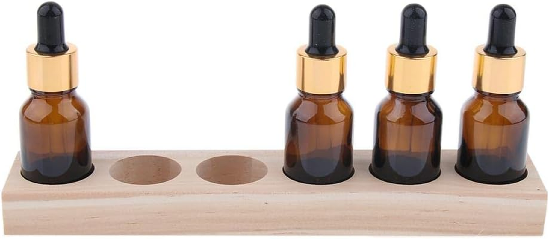 Wood Essential Oils Display Storage Box for Rack Holder image number 1