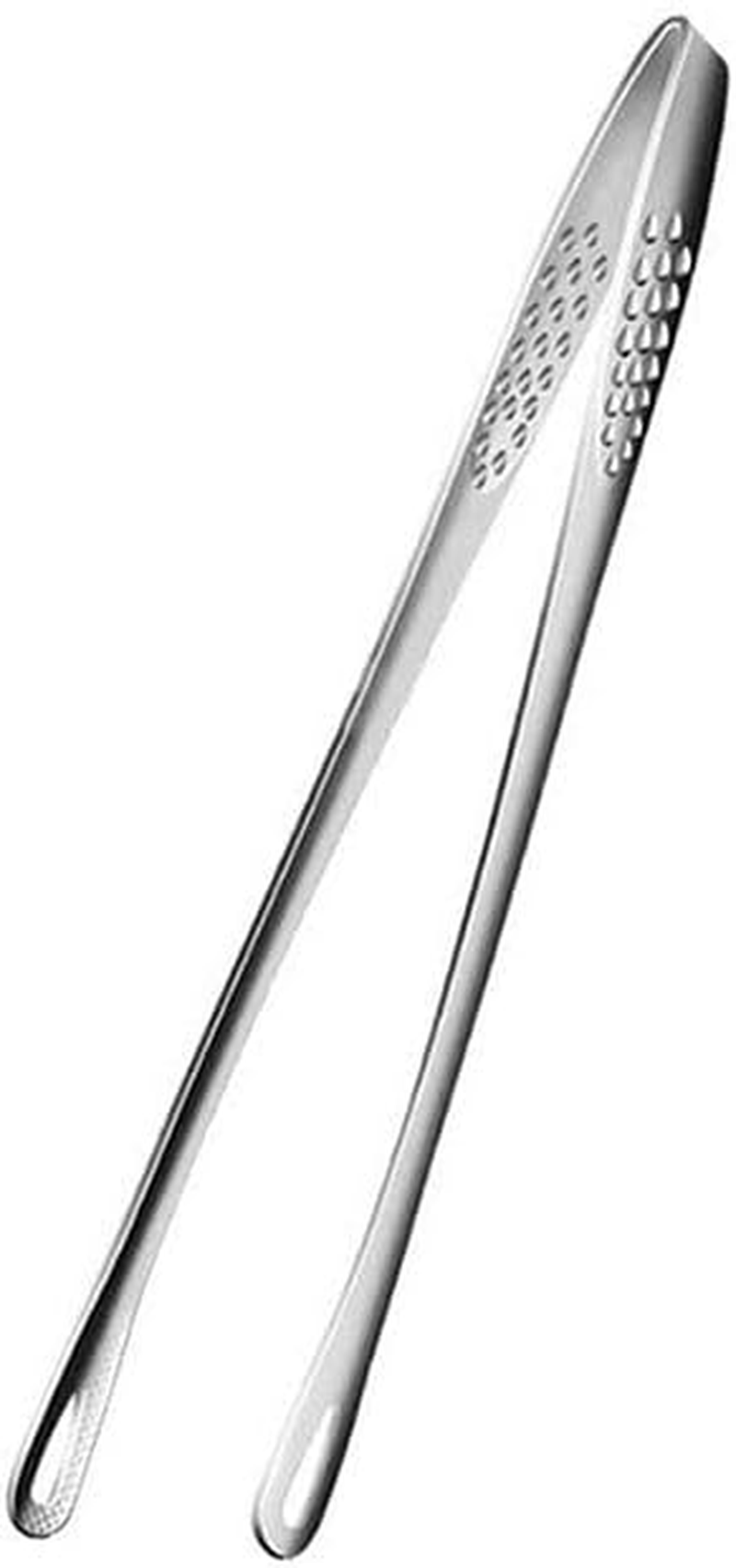 AIMALL 24/28CM Stainless Steel Kitchen Straight Grill Tweezers BBQ Food Tongs Tools for Kitchen Cooking, Bread Meat Steak Buffet Food Clamp Tool image number 4