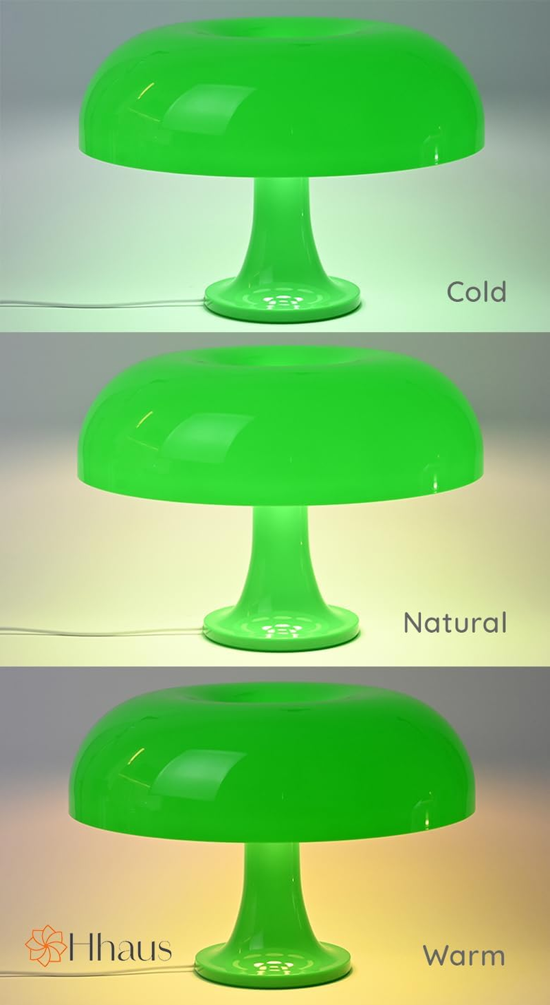 Funky LED Mushroom Lamp (Green) | Cute Night Light | Remote Controlled and Dimmable | Retro Living Room Decor | Relaxing Ambience and Mood Lighting | Auto Timer | Living Room Home Decor Lighting image number 5