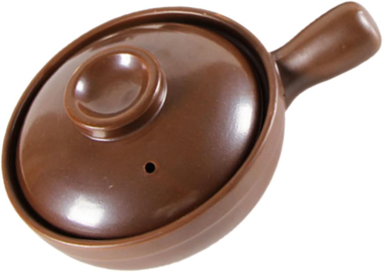 Lithium Porcelain Casserole Small Ceramic Pot for Rice Soup Home Cooking Kitchen Stew Pot image number 4