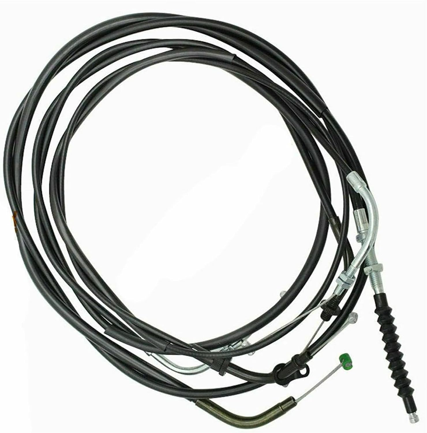 Motorcycle Clutch Cables Control Cable Clutch Throttle Brake Cable Set Universal for Ymaha XVS 650 Classic V-Star Dragstar DS650 400 image number 2