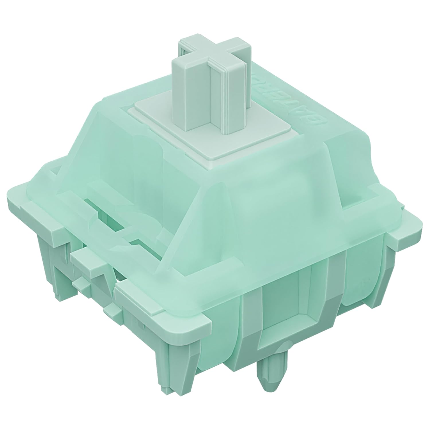 Gateron Mint Switches for Gaming Mechanical Keyboard,5 Pin 55Gf Dual-Stage Spring Pre-Lubed Linear Switches for Gaming and Office(Plugin,45Pcs) image number 4