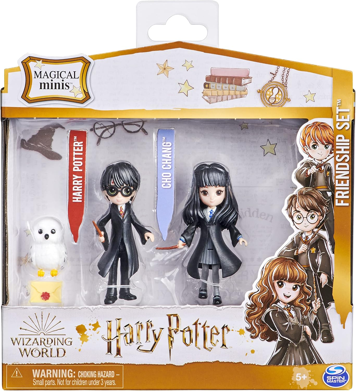 Wizarding World, Magical Minis Harry Potter and Cho Chang Friendship Set with Collectible Toy Figures and Creature, Kids&rsquo; Toys for Ages 5 and Up - Multicoloured image number 6