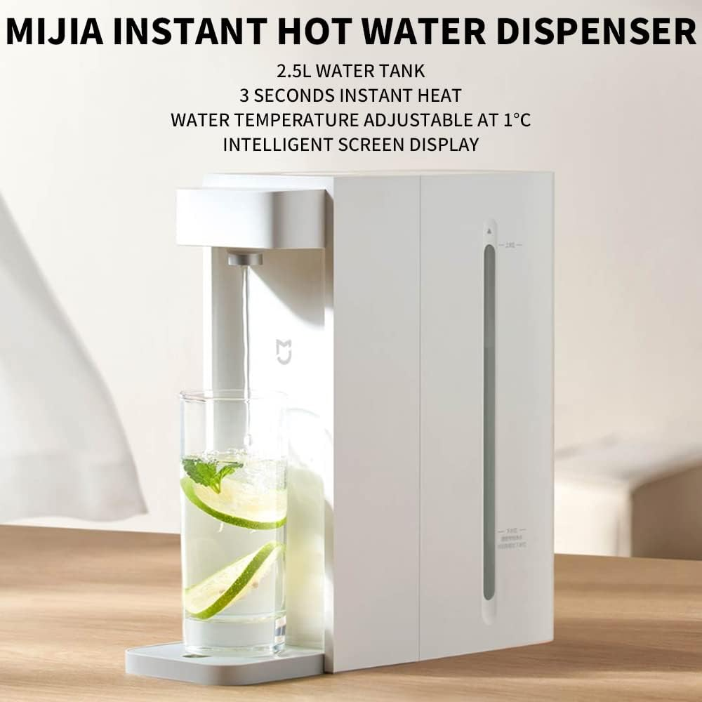 MI MIJIA Instant Hot Water Dispenser S2202 Home Office Desktop Electric Kettle Thermostat Portable Water Pump Fast Heatin image number 2