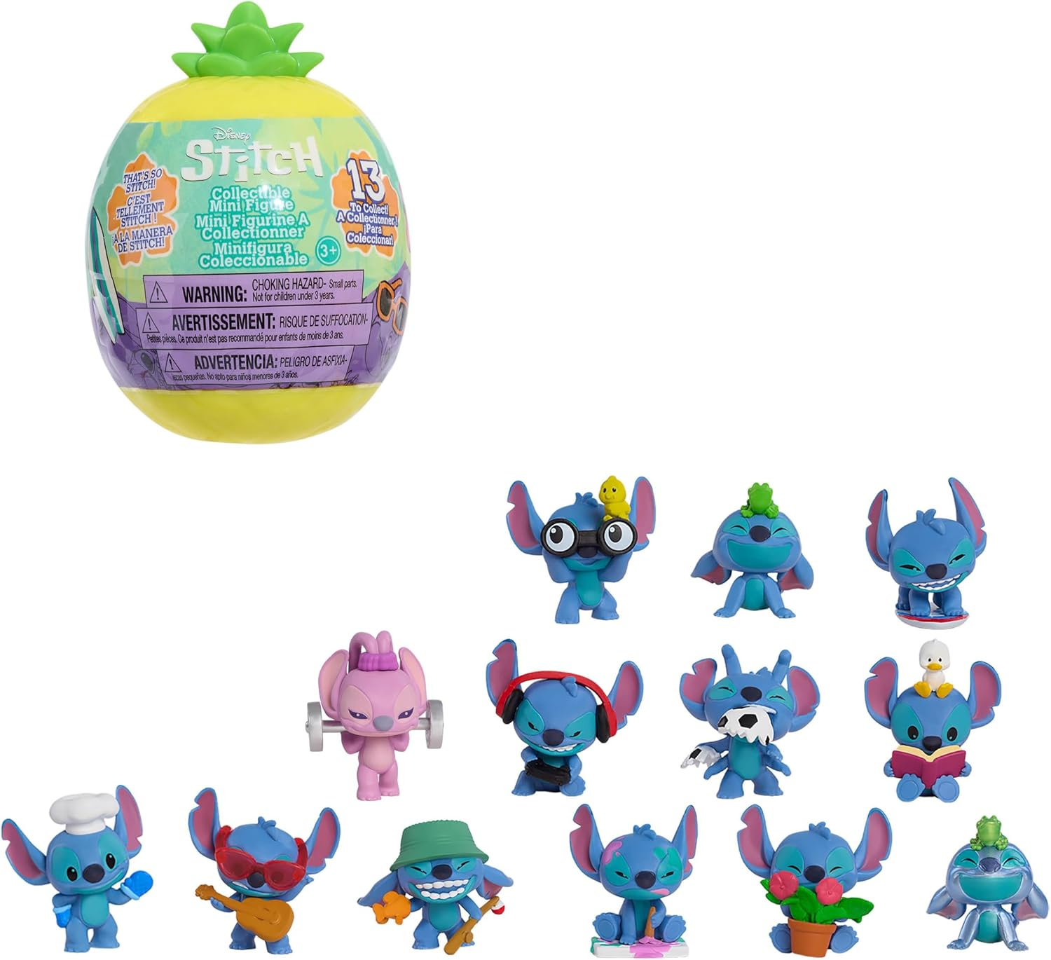 Stitch Collectible Mini Figure Capsules S4 image number 3