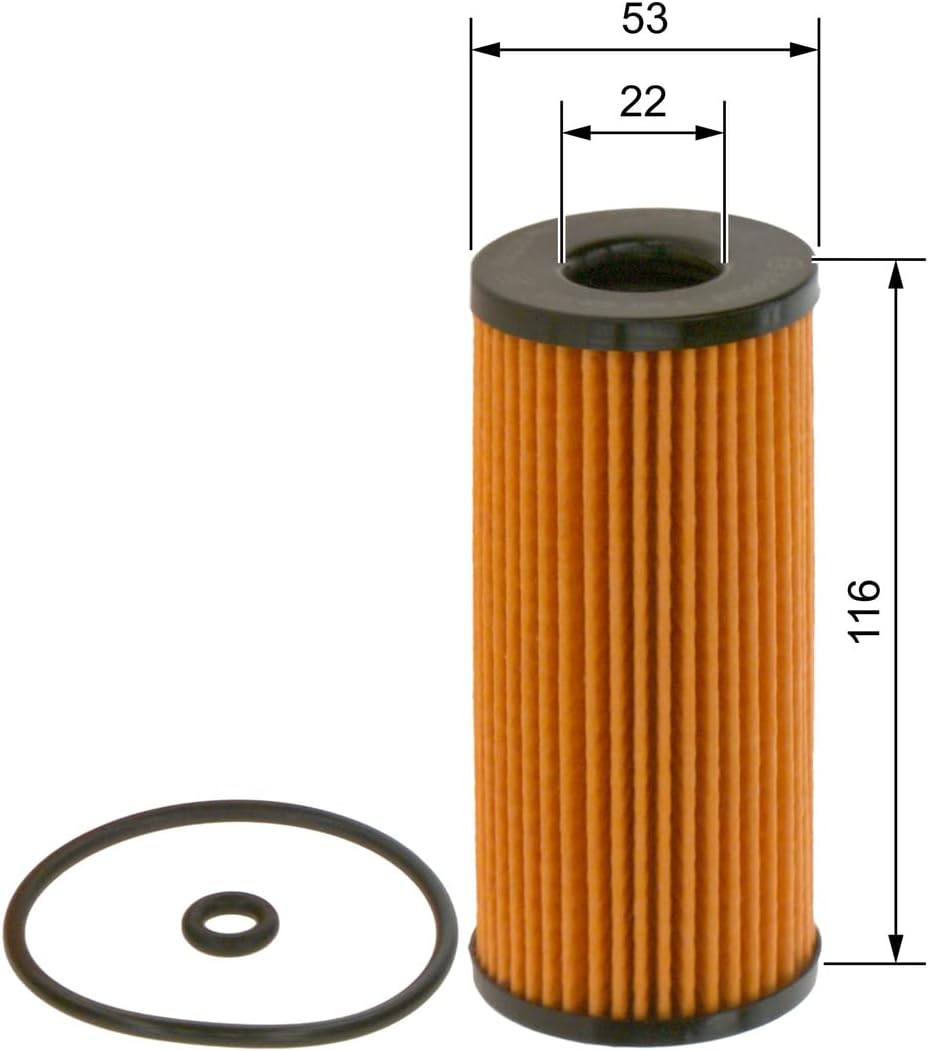 Bosch 1457429272 CAR Oil Filter P9272 image number 2
