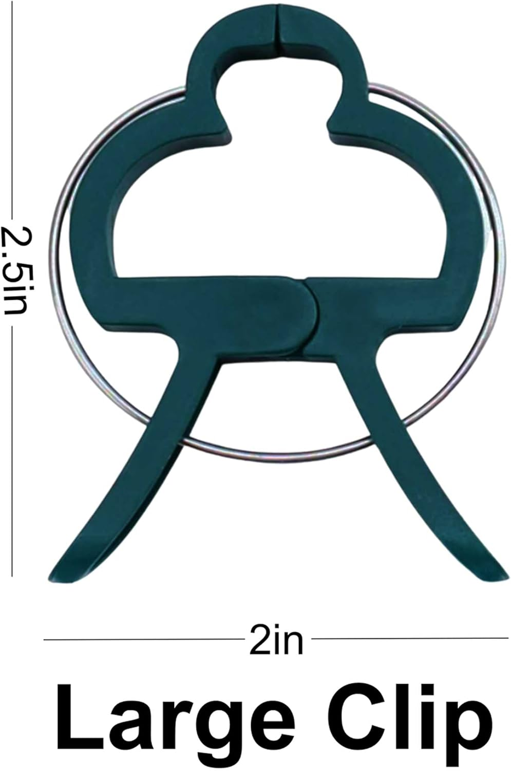 Raylynn Products 100 Piece Garden Plant and Vine Support Clips, (Pack of 100 Large) image number 2